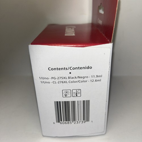 New Canon PG-275XL/CL-276XL High-Yield Multipack Ink Black/Tri-Color (4981C008) - Picture 2 of 7