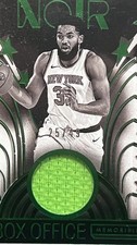 2024-25 Panini Noir #BOM-KAT Karl-Anthony Towns Box Office Memorabilia #/49 