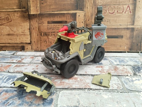 Jurassic World Capture 'N Crush Truck Fahrzeug mit Velociraptor - Bild 8 von 8