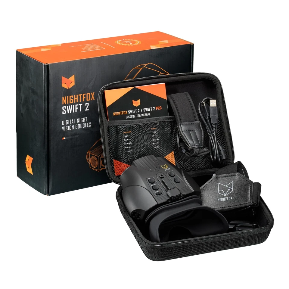 Night Vision Goggles - Swift 2 Pro NVG Goggles, Head or Helmet Mounted, Wide ... - Image 2 of 4