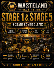 Fallout 76 [PC] | Stage 1 & Stage 5 Combo Clears | Multiple Options | WTC