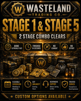 Fallout 76 [PC] | Stage 1 & Stage 5 Combo Clears | Multiple Options | WTC