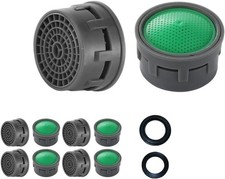 JQK Faucet Areator, 4.75 GPM Insert Aerators gpm 10 pcs 