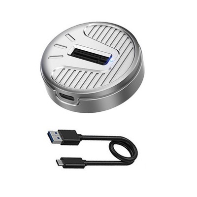 M.2 NVMe SATA to USB 3.1 Type-C Adapter Enclosure 10Gbps External SSD Reader