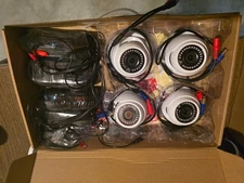 Zosi 1AC-4311C-B-N Indoor/Outdoor Dome Security Camera