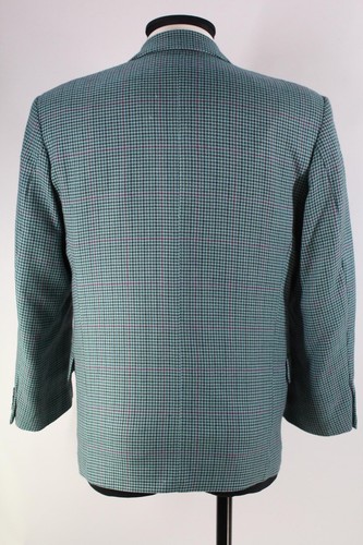 C&A grün-rot-blaues Sakko Gr.44/XXS Polyester Viskose Wolle Top Zustand - Bild 6 von 8
