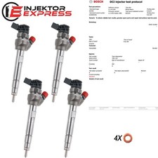 4x 0445110743 Einspritzdüse Injektor 13538514148 BMW Mini 2,0 0986435269 8514148