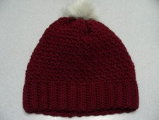 Beautifully Hand Knitted - Adult Size Stocking Cap Beanie Hat 