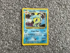 Pok�mon TCG Card GYRADOS 6/102 - Holo - Good Condition Base Set