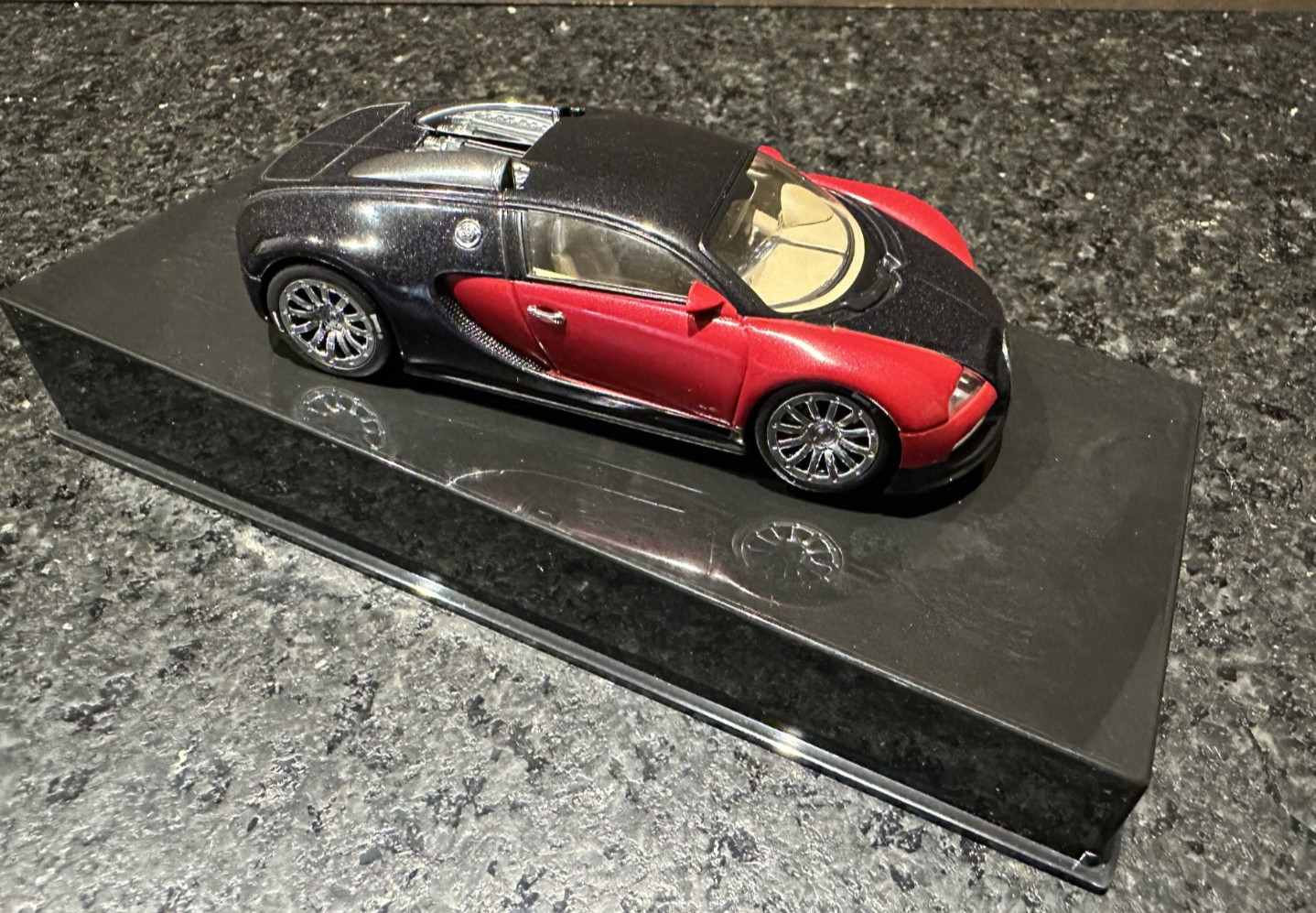 AUTOart BUGATTI VEYRON EB 16.4 1/43 ÉDITION LIMITÉE NUMÉROTÉE CERTIFICAT R voiture miniature metal