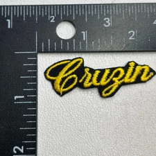 Chilling Summer Fun Driving CRUZIN Car Auto Patch (Yellow Version, Small) 59J8