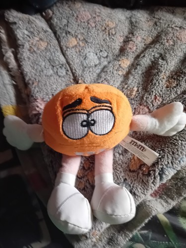 M&Ms Orange Plush, Small Soft Toy - Picture 11 of 14