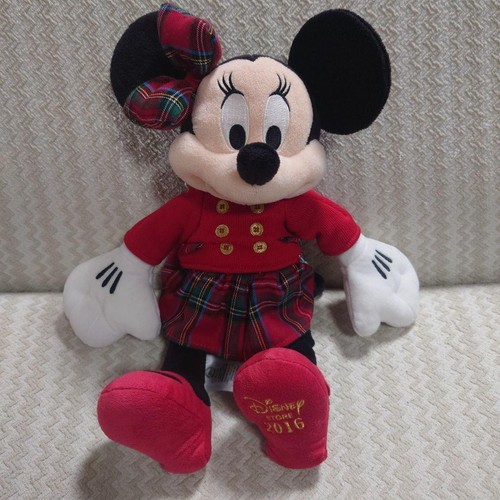 Disney Plush Doll Store 2016 Limited Minnie Mouse Christmas - Picture 1 of 4