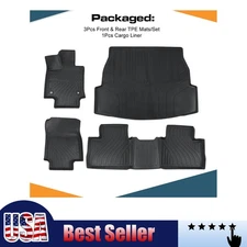 Geartronics Floor Mats +Trunk Cargo Liners for 2019-2025 Toyota Trunk Cargo Mat