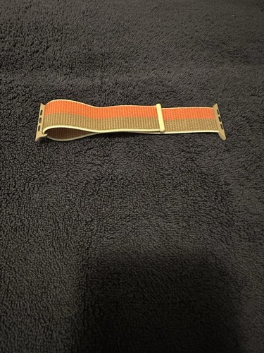 Apple Marken Watch Armband Sport Loop Bicolor Pink und Grün 45mm