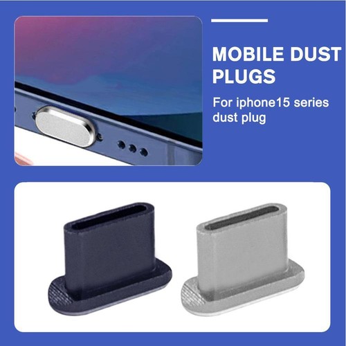 1X wtyczka przeciwpyłowa typu C USB port ładowania ochrona silikon do smart pho❁UK W1I5 - Zdjęcie 2 z 11