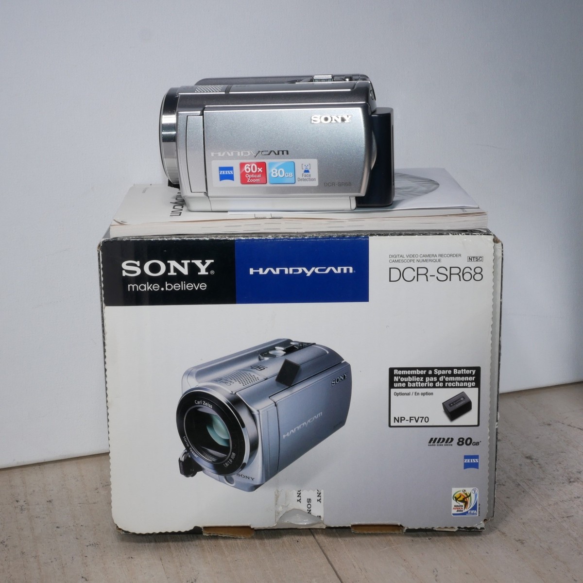 Sony DCR-SR68 (80 GB) Flash Media Camcorder for sale online | eBay