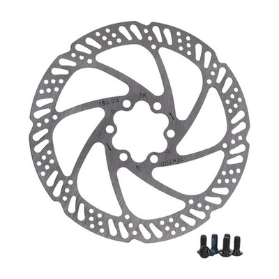Tektro 180-24 180mm 6 Loch Bremsscheibe + Schrauben passt auch Sram Shimano
