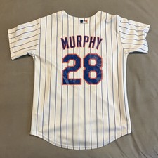 Maillot De Baseball New York Mets #28 Daniel Murphy - Taille XL Homme, Bleu Majestic
