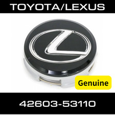 GENUINE LEXUS OEM 42603-53110 IS F IS250 RX350 SPORT BLACK WHEEL CENTER HUB CAP
