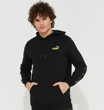 SUPER SALE Puma Ess Tape Golden Mens Hoodie 67398401