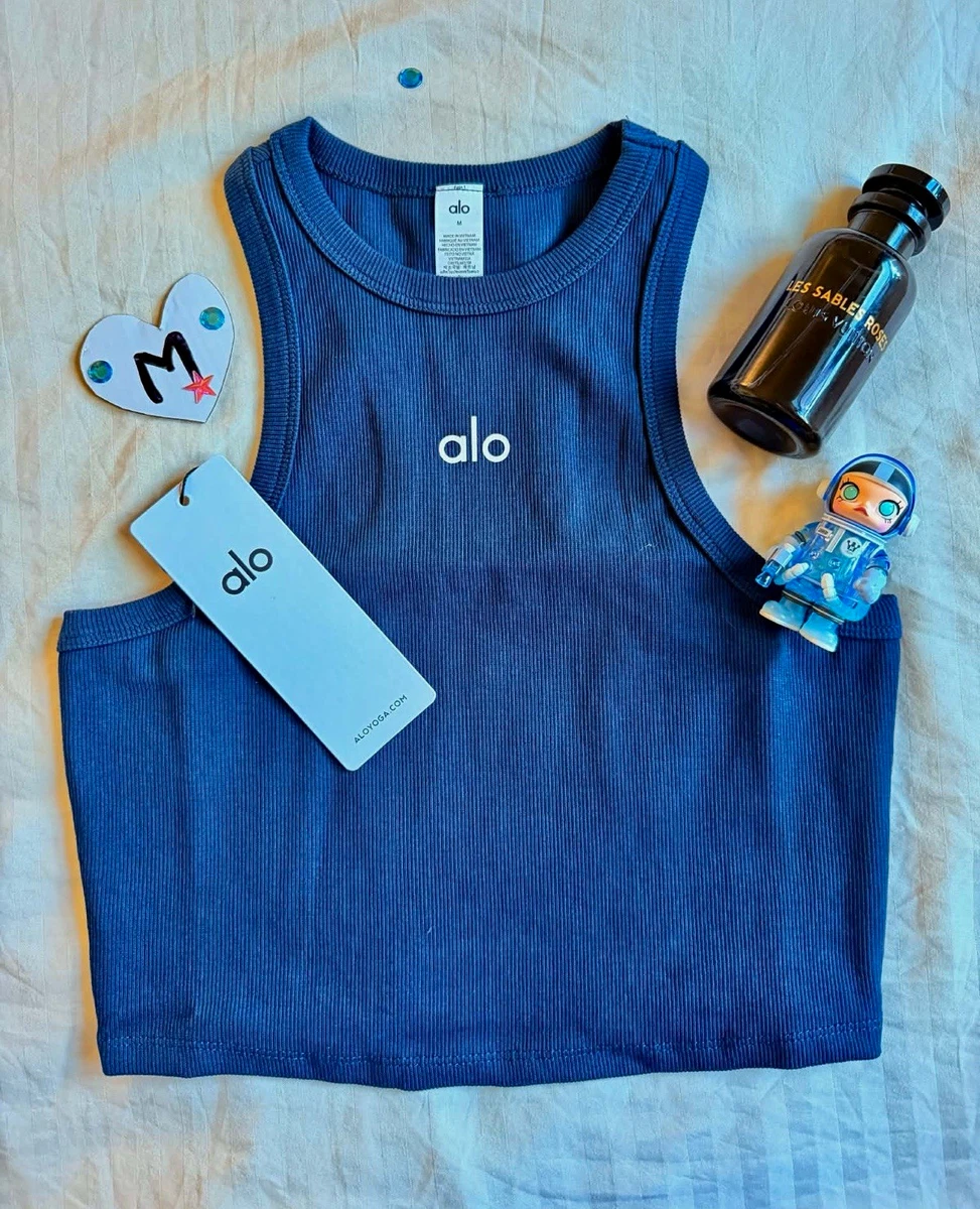 ALO 蓝色纯色女运动服| eBay