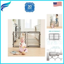 Tested  Trusted 26-42  Wide Baby Gate for Doors  Stairs, Easy Installation