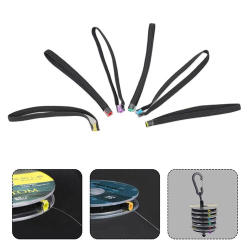 Fly Fishing Tippet Spool Tenders 4 Pieces Elasticity Fishing Accessories - Picture 8 of 22