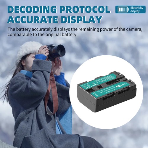 2PCS Akku NP-FM500H +Ladegerät Für Sony DSLR A500 A100 A200 A300 SLT A58 A65 A99 - Bild 9 von 11