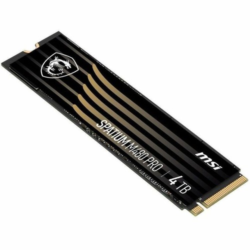 MSI SPATIUM M480 PRO 4 TB Solid State Drive - M.2 2280 Internal - PCI Express NV - Afbeelding 4 van 5