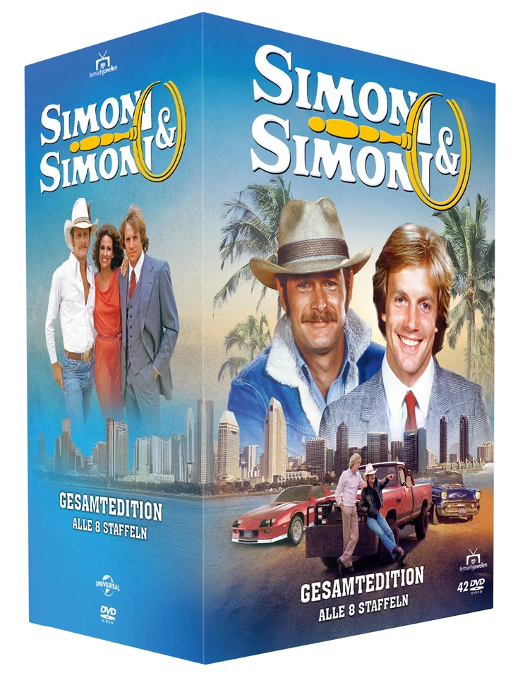 Simon & Simon - Die komplette Serie (Staffeln 1-8 / Gesamtedition) [42 DVDs] - Bild 2 von 4