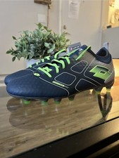 Lotto Maestro 300 FG T6817 Control Fit Men s Soccer Cleats Blue - Size 10 - NEW