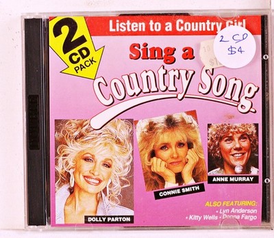 VARIOUS - Listen To A Country Girl Sing A Country (CD)