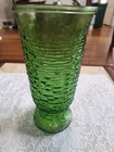 Vintage Anchor Hocking Napco Acocado Green Soreno Flower Vase