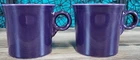Fiesta Fiestaware HLC USA Set of 2 Purple Coffee Mug O Ring Handle Homer Laughli