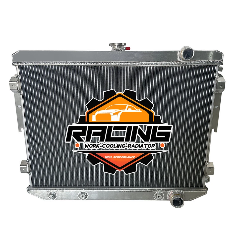 2-Rows Cooling Radiator For 1973-1978 74 1977 Dodge Charger Chrysler New Yorker Foto 4 de 4