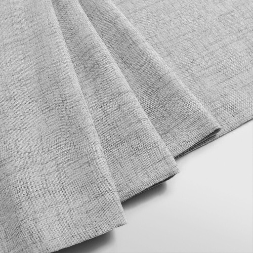 2 Panels Natural Linen Curtains Light Filtering Semi Sheer Window Drapes Bedroom - Picture 11 of 41