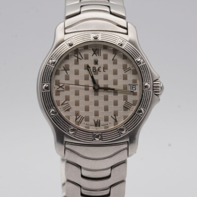 EBEL DRESSWAVE HERREN UHR STAHL VINTAGE 35MM SCHÖNER ZUSTAND QUARZ 9187931 3