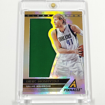 Dirk Nowitzki 2013-14 Panini Pinnacle Clear Vision 4th Quarter 01/12 RARE