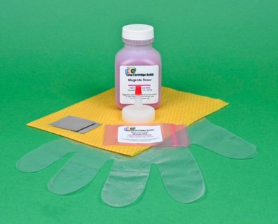 Magenta Toner Refill for Samsung CLX 3185 3185FN 3185FW 3185N 3185W CLT-M407S