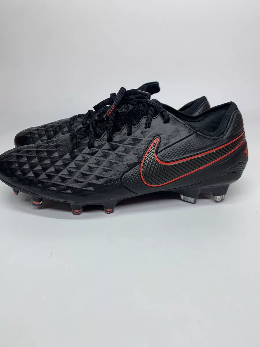 Nike tiempo shop red black