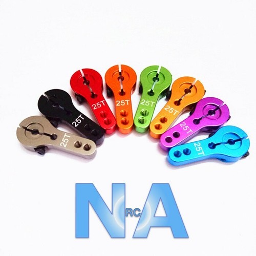 Aluminium Servo Arm 35mm 25T M3 Clamp Alloy Car Boat Buggy Plane CNC Strong Horn - 第 1/21 張圖片