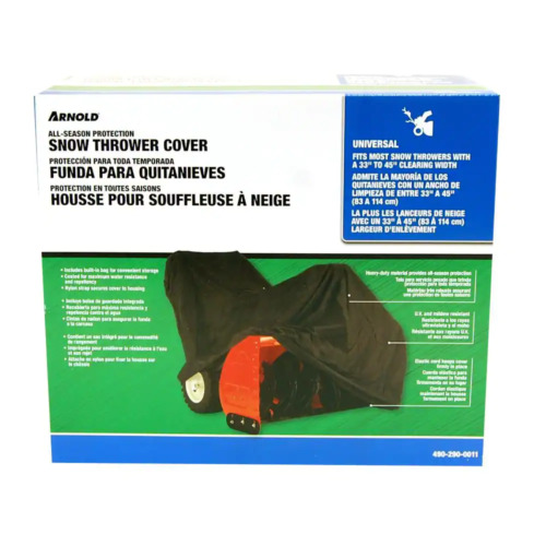 Universal Snow Blower Cover For Units 33 in. to 45 in. Wide with Built-In Bag