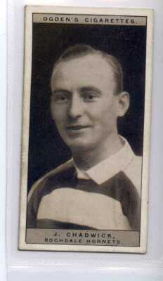 (Jf2071) OGDENS, BERÜHMTE RUGBYSPIELER, J. CHADWICK,1926,#30