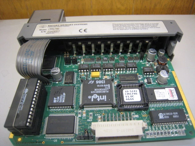 EMS Escort Memory Systems SLC 500 CM1746 RFID Auto ID Interface Module Used - Image 4 of 4