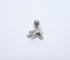 Clogau Welsh Gold Silver & Rose Gold Elephant Charm