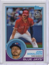 2018 Topps Silver Pack 1983 #85 Josh Donaldson Toronto Blue Jays