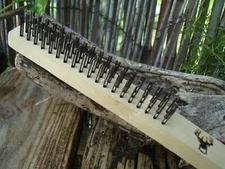 Personalized Brushes, Tool Bench Hardware Wooden Wire Brushes,Grill Cleaning 012