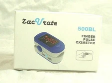 Zacurate 10430L-BLUE-O3 Digital Finger Oximeter - Navy Blue