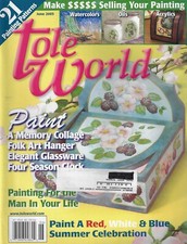 TOLE WORLD - DECORATIVE ART - JUNE 2005